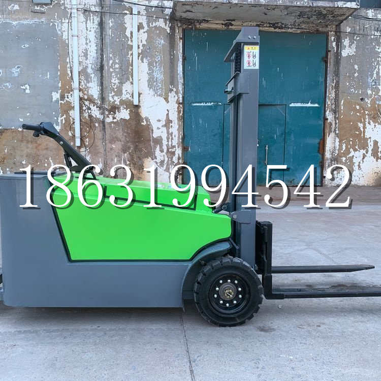 泰安市小型电动叉车1吨2吨步行站驾式电瓶堆高充电装卸车液压升降车铲车